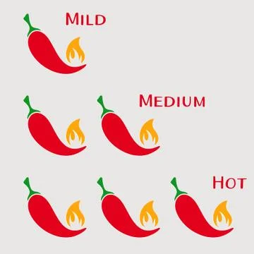 Red hot chilli peppers 스톡 일러스트