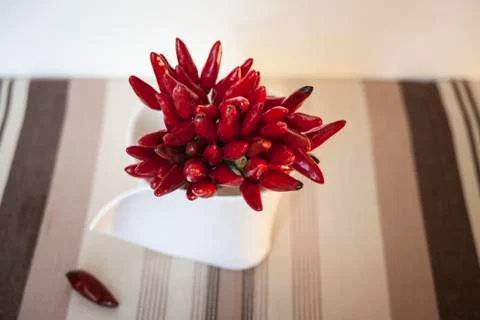 Red hot chilli peppers Stock-Fotos