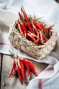Red hot chilli peppers Foto stock