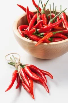Red hot chilli peppers Stock Photos