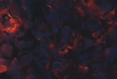 Red-hot coals 動画素材 830030