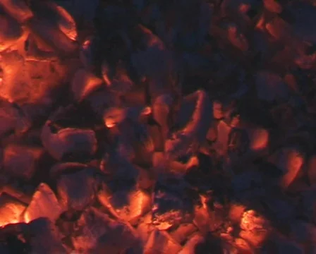 Red-hot coals 動画素材 830034