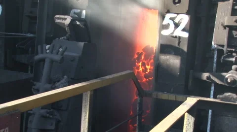 The red-hot coking coal general plan Stock Footage 57132782