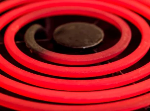 Red hot element Stock Photos