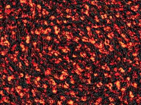 Red hot embers surrounded by ashes Stock Illustration