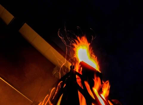 Red Hot Fire Stock Photos