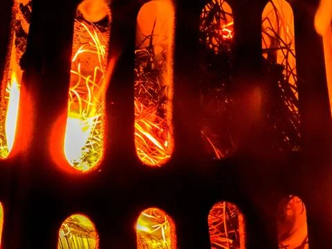 Red Hot Fire Stock Photos