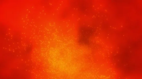 Red hot heat flames explode Stock Footage 280067692