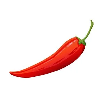 Red hot pepper Stock Illustration
