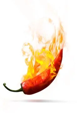 Red hot pepper Stock Photos
