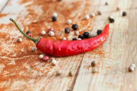 Red hot pepper Stock Photos
