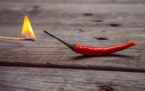 Red hot pepper Stock Photos