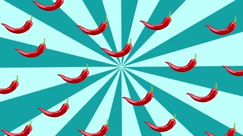 Red hot pepper, splash, background, abstraction Stock Footage 130250879