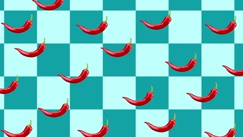 Red hot pepper, splash, background, abstraction Stock Footage 130330571