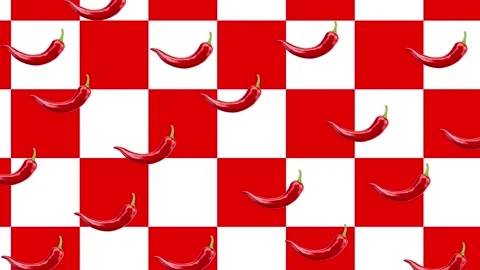 Red hot pepper, splash, background, abstraction Stock Footage 130330614