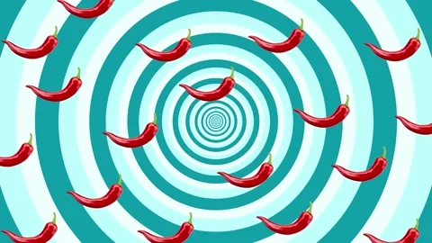 Red hot pepper, splash, background, abstraction Stock Footage 130330672