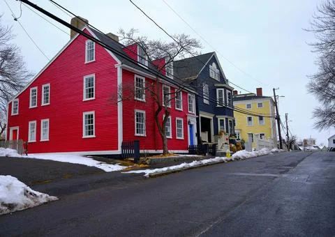 Red House, Marblehead Stock Photos
