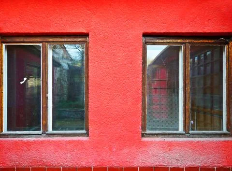 Red House Stock Photos