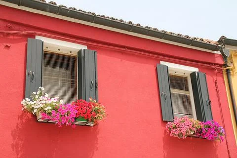 Red house Stock Photos