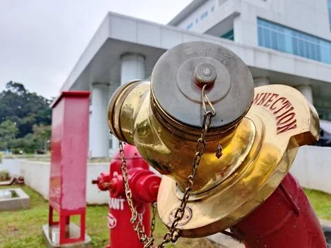 Red hydrant Stock Photos