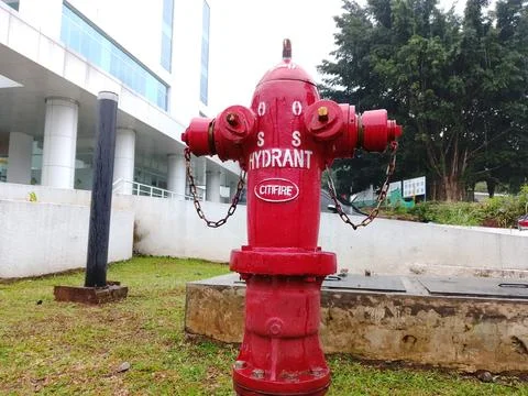 Red hydrant Stock Photos
