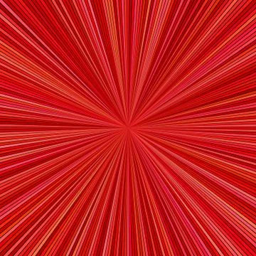 Red hypnotic abstract ray burst stripe background 库存插图