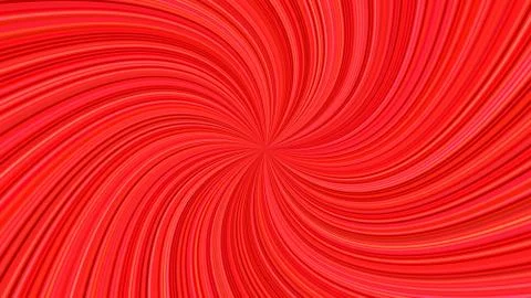 Red hypnotic abstract striped spiral background design from swirling rays Stock Illustration