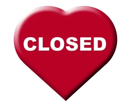 Red illustration heart shape over white Stock Illustration