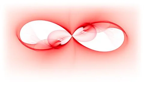 Red infinity Stock Illustration