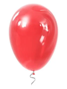 Red inflatable air balloon Stock-Illustration