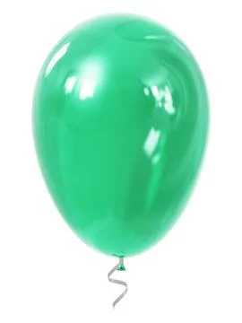 Red inflatable air balloon Stock Illustration