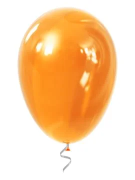 Red inflatable air balloon Stock Illustration