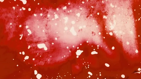 Red ink, black ink, drop, background 1 Video stock 77517684