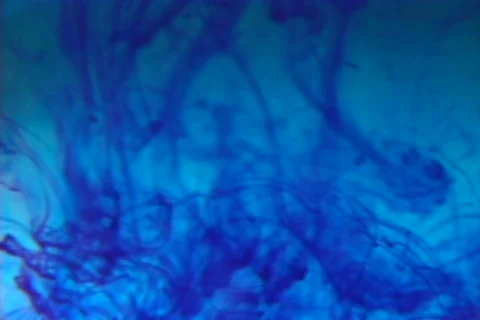 Red Ink in Blue Liquid Stock-Footage 197849