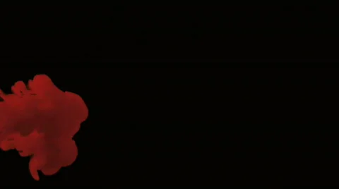 Red ink drop Vídeos de archivo 457711