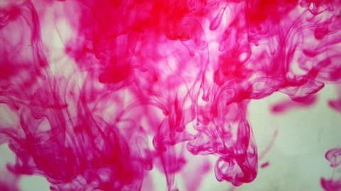 Red ink flow Stock Footage 109488575
