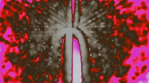 Red Ink Motion Background Loop  Stock Footage 224543640