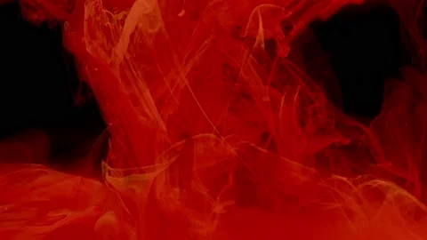 Red ink splash Stock Footage 152657785