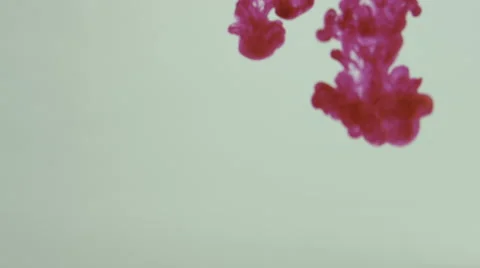 Red ink in water Vídeo Stock 52695767
