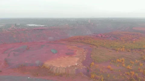 Red Iron Ore Mining Stock Footage 164141969