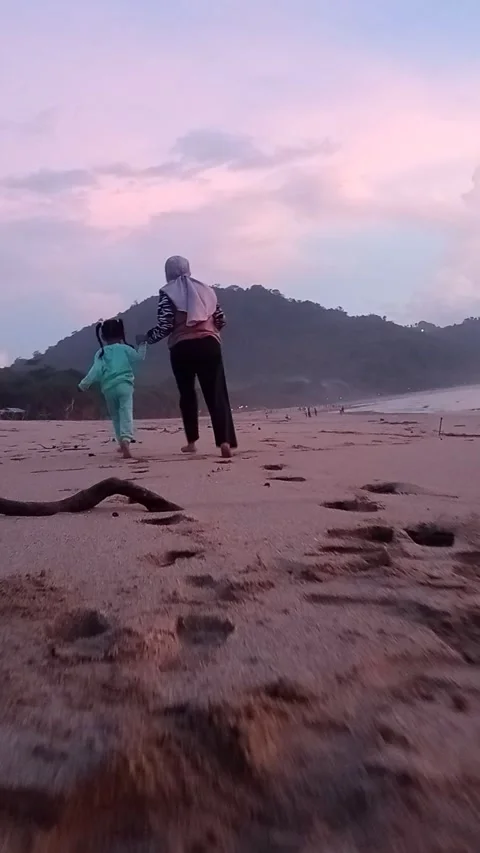 Red island beach Stock Footage 171760063