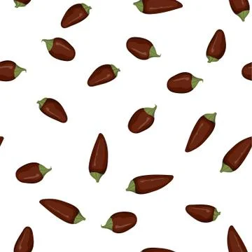 Red jalapeno pepper. イラスト素材