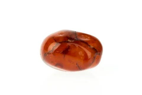 Red jasper stone Stock Photos