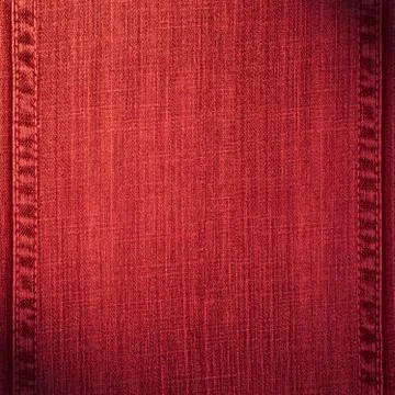 Red jeans background Stock Photos