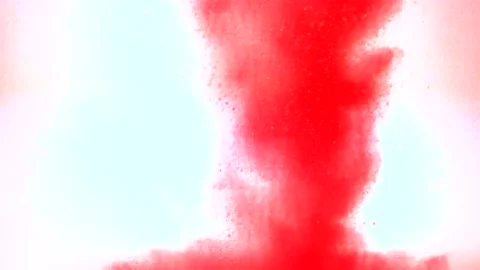 Red Jello in water Stock Footage 139548556