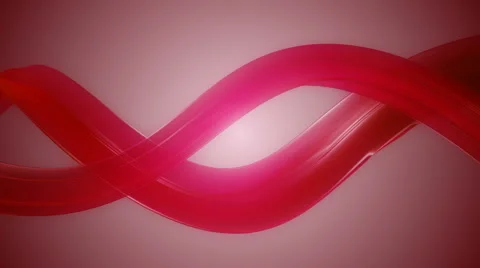 Red jelly ribbon Stock Footage 53203079