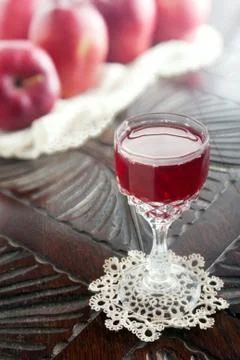 Red juice Stock-Fotos