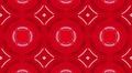 Red Kaleidoscope background, loop HD Footage