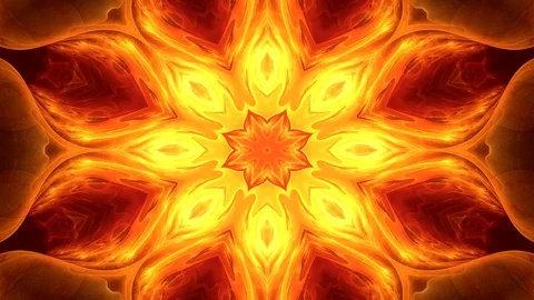 Red Kaleidoscope Video stock 111430071