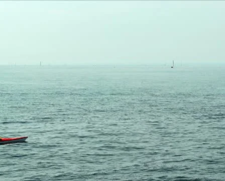 Red Kayak PAL Stock Footage 11233246